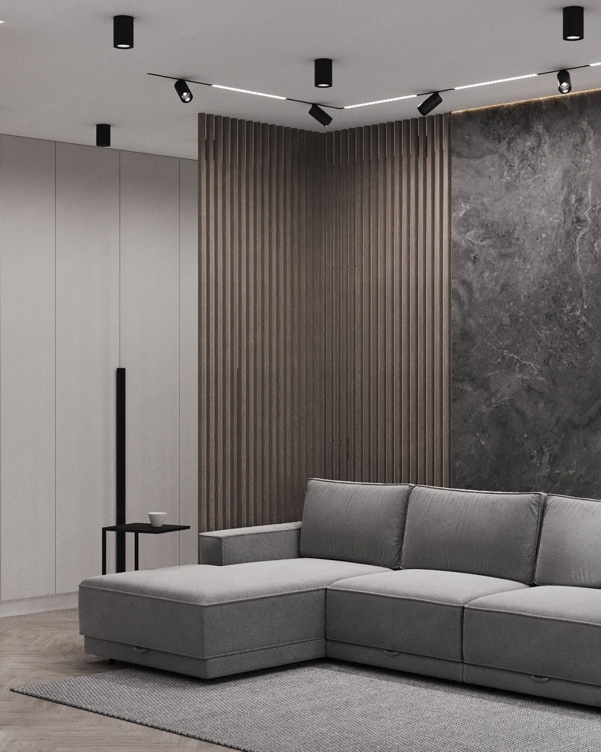 Дизайн проект 3 комнатной квартиры - ЖК Западный порт №2