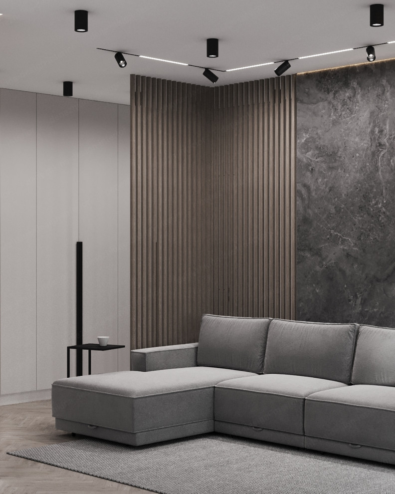 Дизайн проект 3 комнатной квартиры - ЖК Западный порт №2