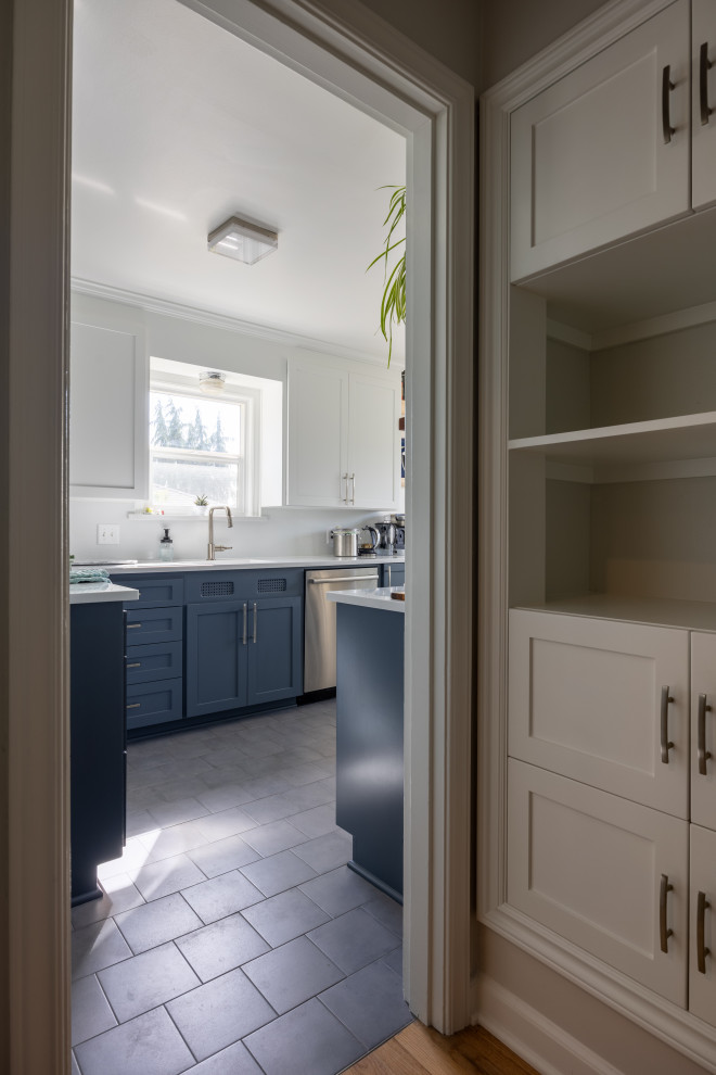 West Seattle - Kitchen Remodel - Built-in Storage