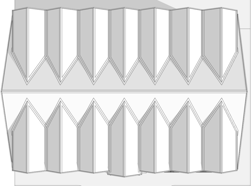 Гостевой дом 002. План кровли