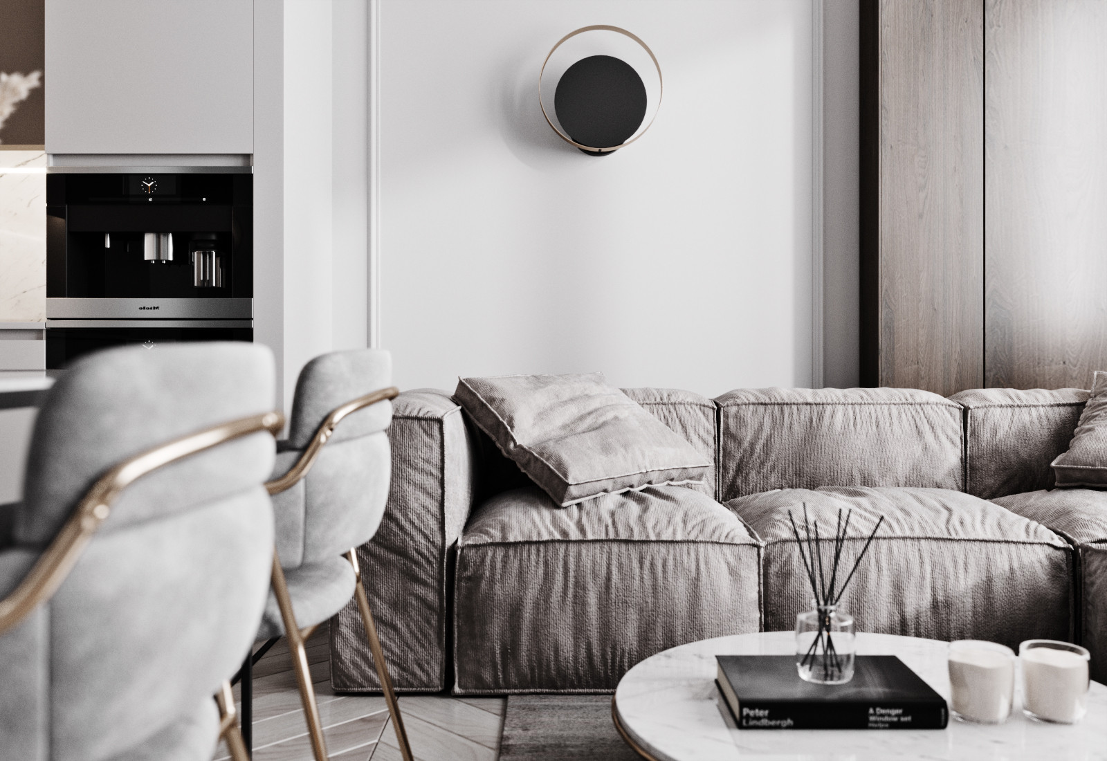 Квартира в стиле современная классика