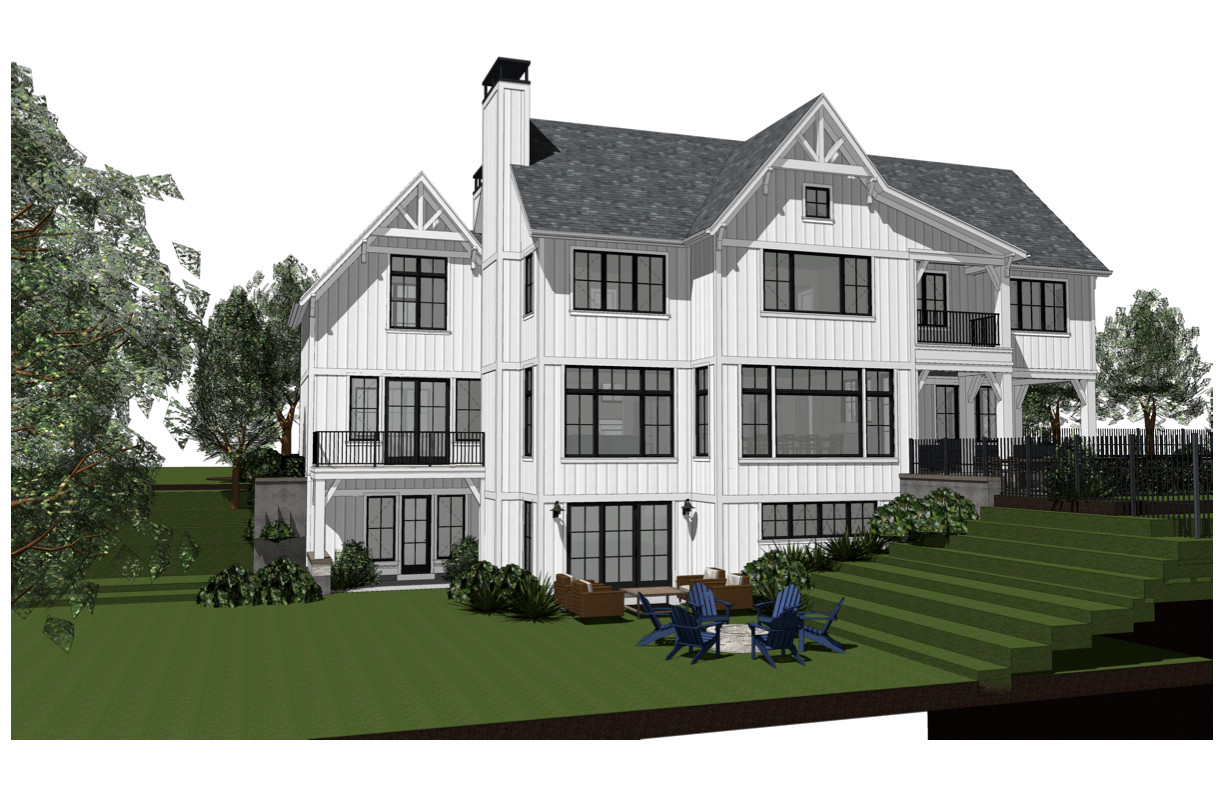 Lakeside Home Rear (View 1)