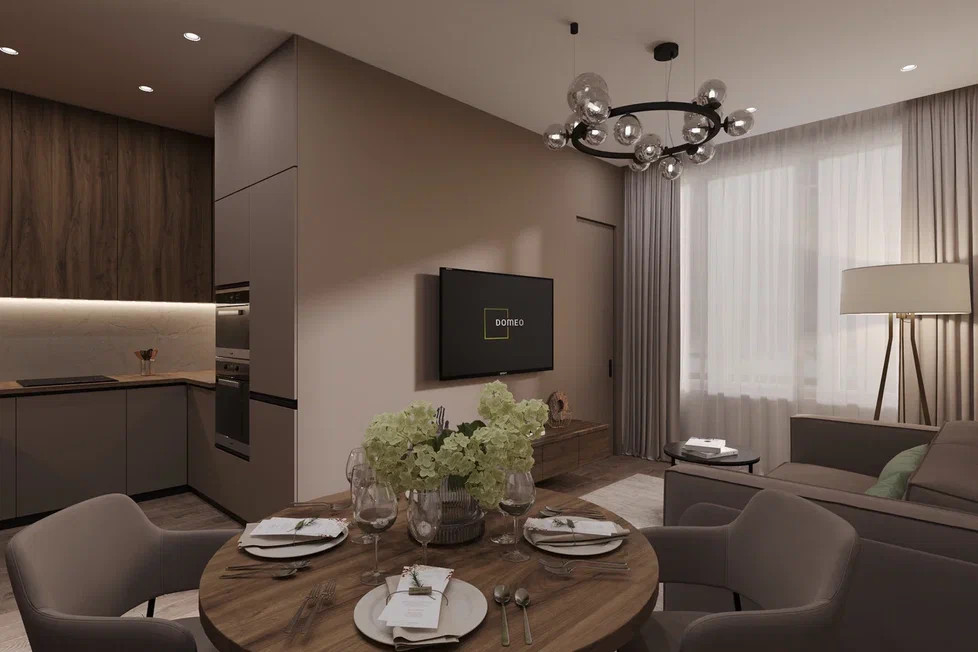 Ремонт квартиры (студии) для молодого человека