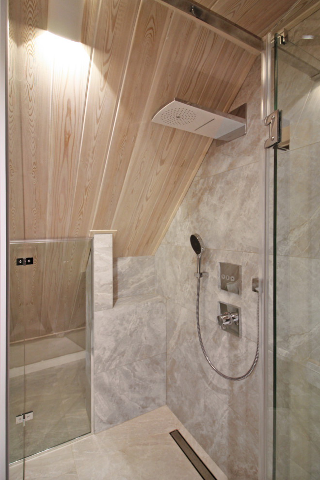 Срубовой коттедж в Рощино