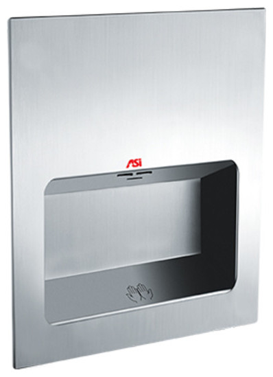 ASI 0135-2 Sensor Operated Recessed Automatic Hand Dryer - - Satin Stainless