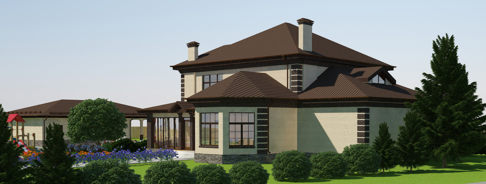 Коттедж для молодой семьи