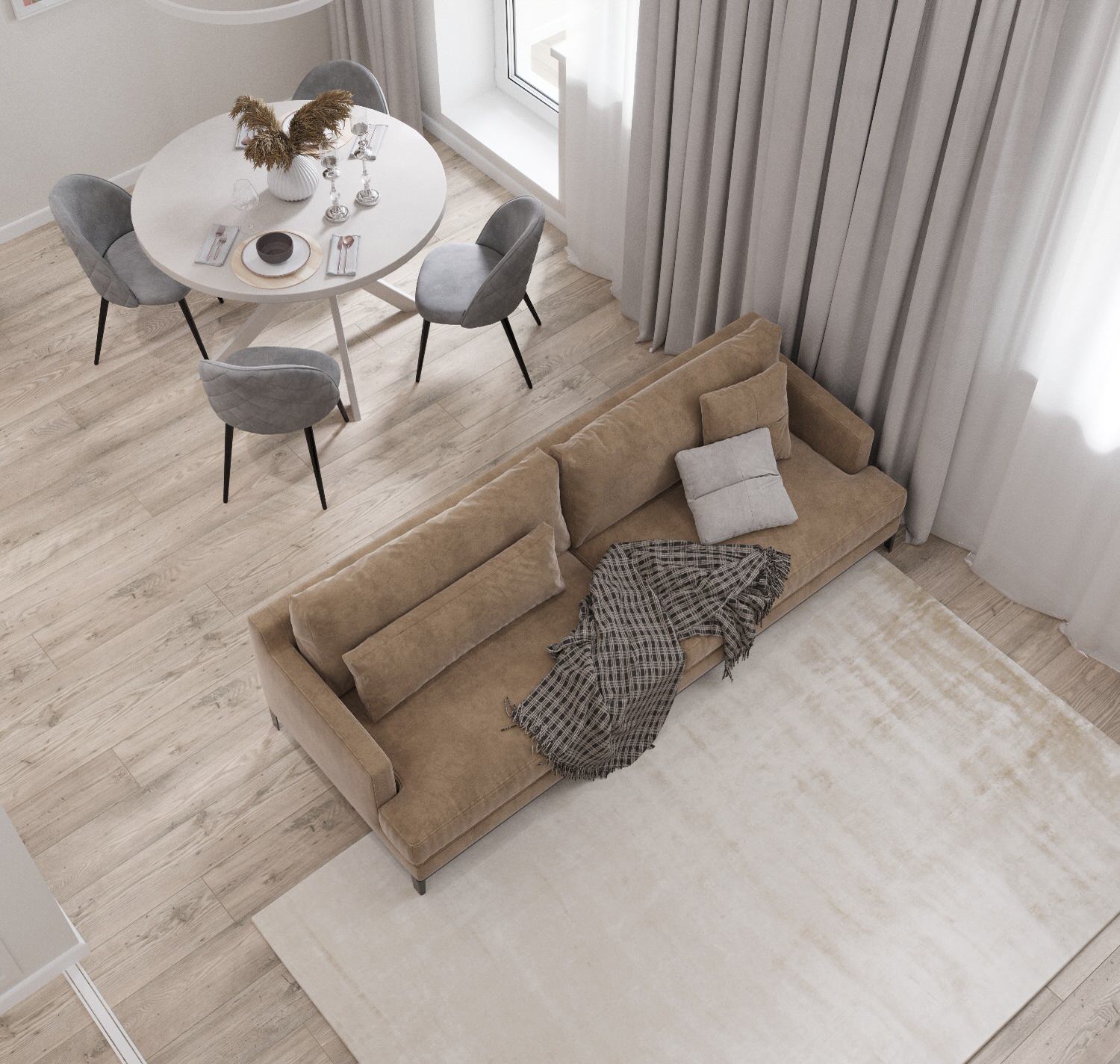 VE. Проект квартиры в ЖК Правобережный