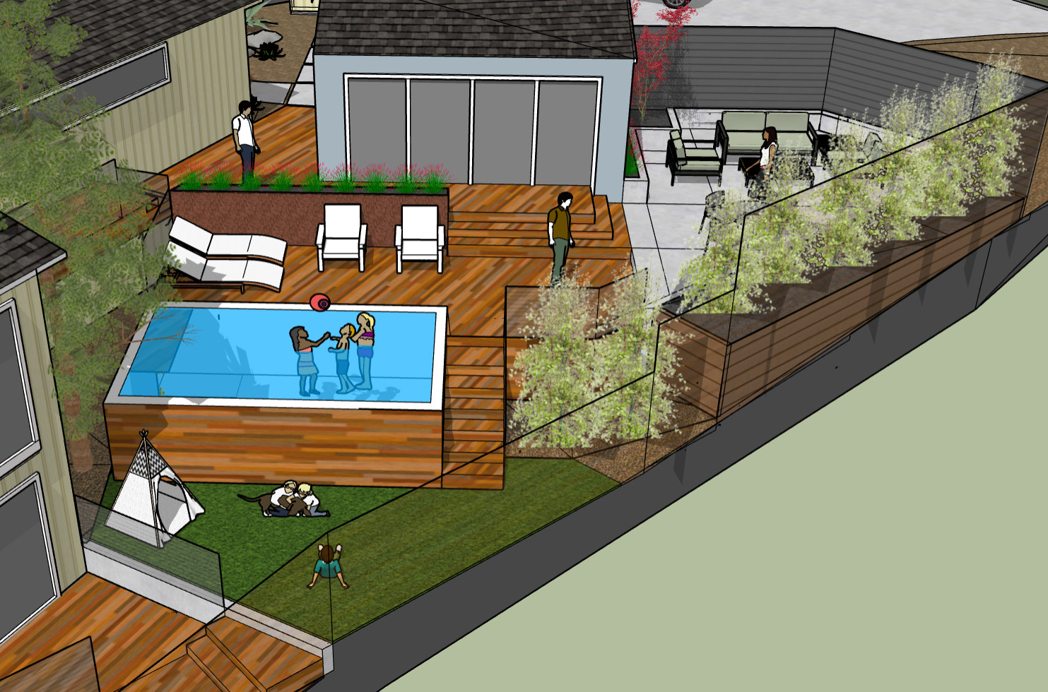 Auguste Residence - Oakland Hills - Montclair - In Progress