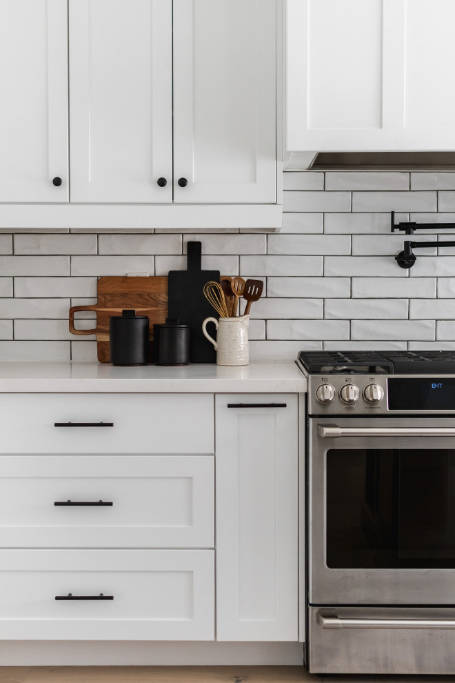 Kitchen - transitional kitchen idea in Toronto