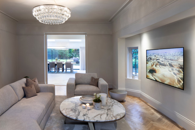 Victorian Villa - Ground Floor trendy-dagligstue