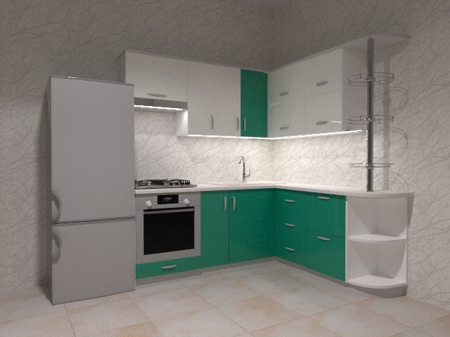 Эскизы кухонь