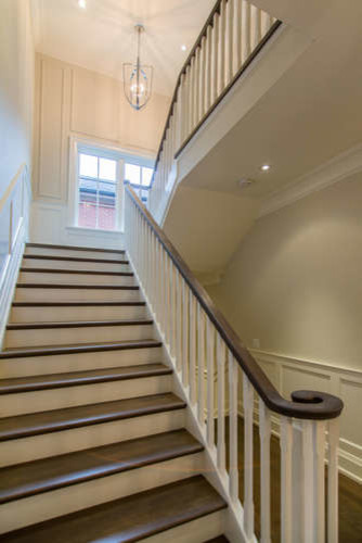 Staircase - transitional staircase idea in Toronto