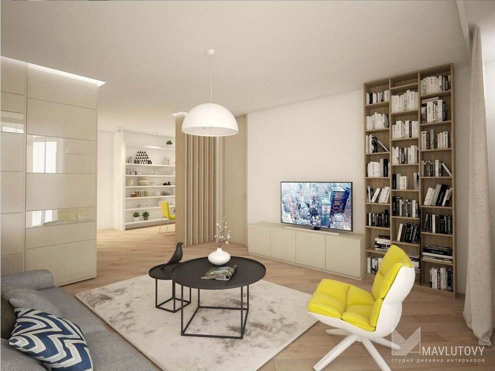 Современная 3-комнатная квартира в Москве