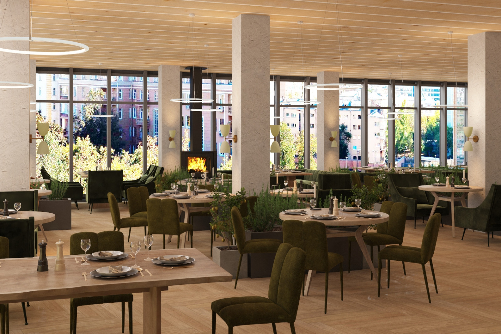 Дизайн-проект итальянского ресторана