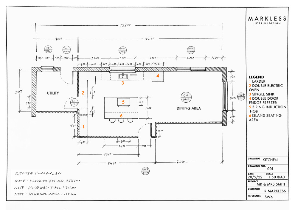 Floorplan drawing