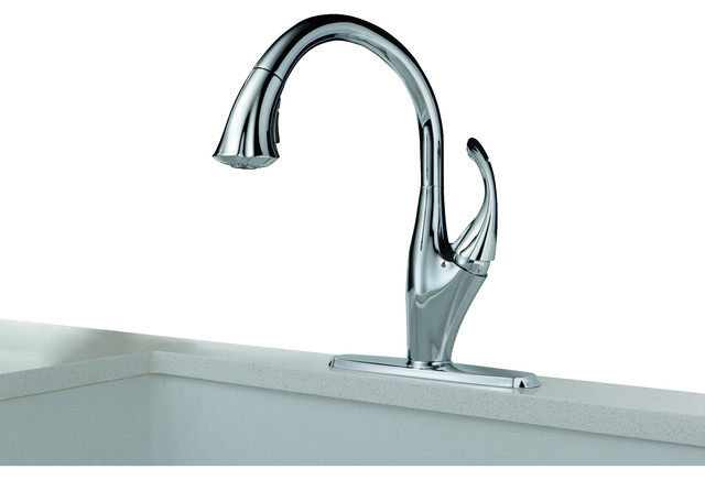 Addison Single Handle Pull-Down Kitchen Faucet with Diamond Seal Technology