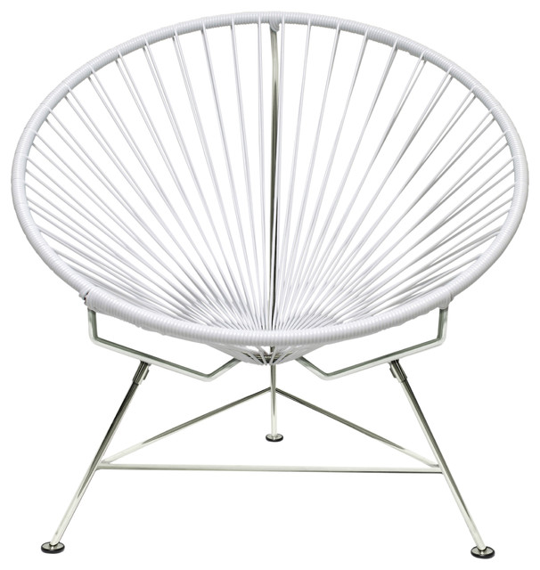 Shop Houzz Innit Innit Vinyl Cord Chair With Chrome Frame Outdoor