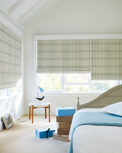 Window Treatments - Shades contemporary-bedroom