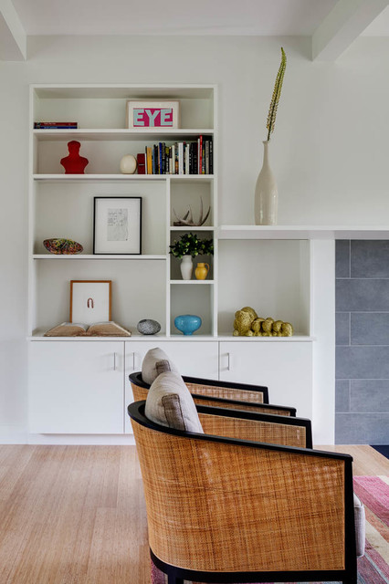 Custom Home and studios contemporaneo-salon