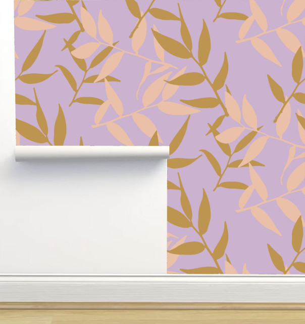 Happy Bamboo Wallpaper by Julia Schumacher, Sample 12"x8"