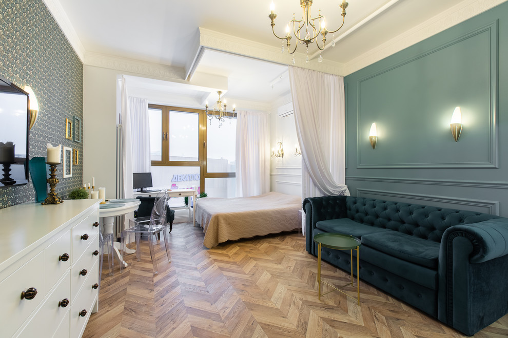 Апартамент на Ходынке в современном британском стиле