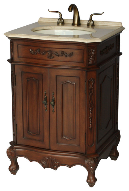 24 Antique Style Single Sink Bathroom Vanity Model 1905 24 Be Victorian Bathroom Vanities And Sink Consoles By Chinese Arts Inc Houzz