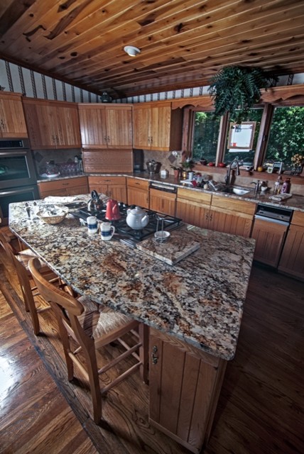North Georgia Rustic Kitchen
