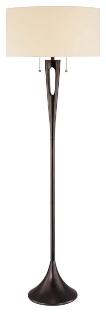 George Kovacs P516-3-615 LED Floor Lamp Needle Antique Dorian Bronze