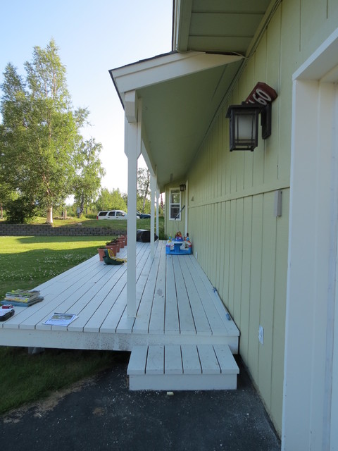 BEFORE FRONT DECK 