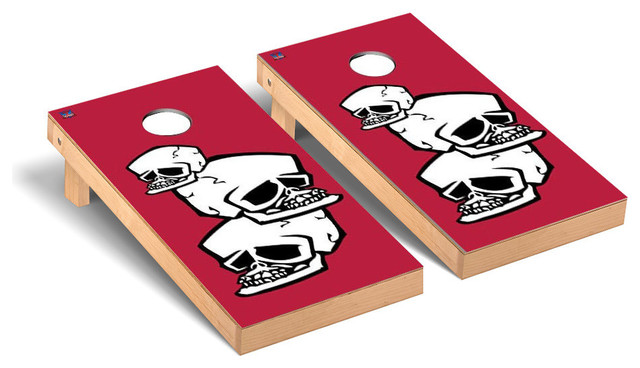 Skulls Stacked Regulation Cornhole Bean Bag Toss Game