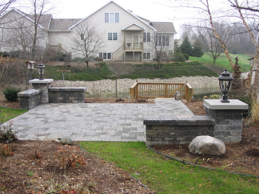 This is an example of a large full sun formal garden.