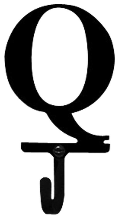 wrought iron letter hooks