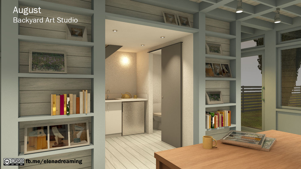 Backyard Art Studio AUGUST