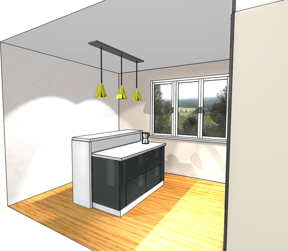 современная кухня с островом