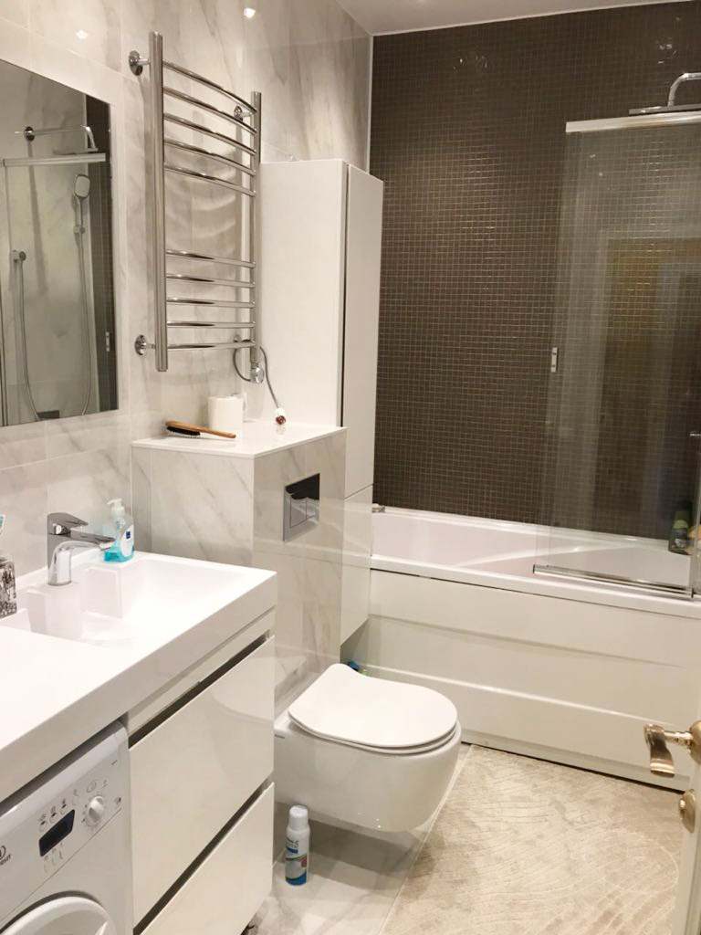 Кабинет в четырехуровневой квартире