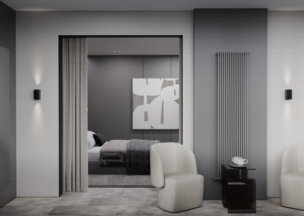 Спальня для молодой девушки ЖК "Лесопарковый", г.Челябинск