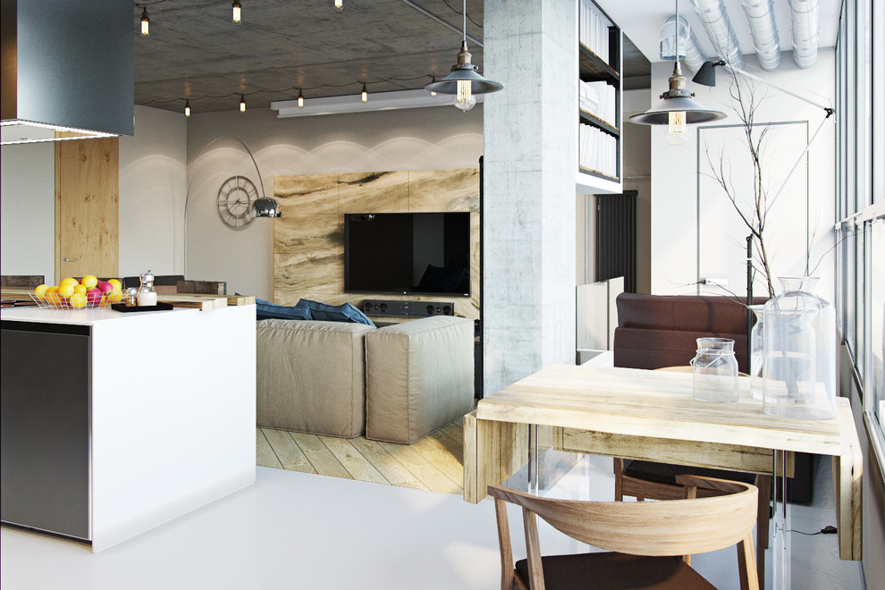 Квартира в стиле лофт