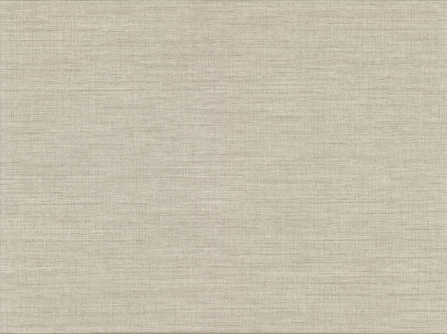 Essence Neutral Linen Texture Wallpaper, Sample - Contemporary ...