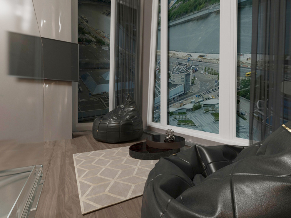 Двухуровневая квартира в Москва Сити