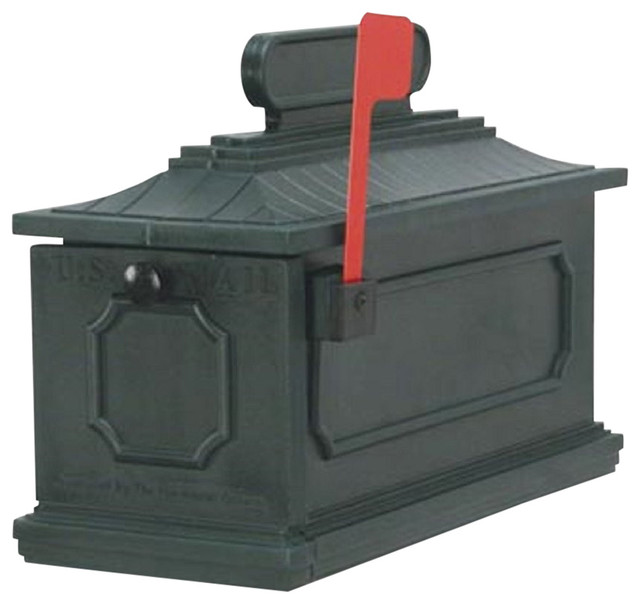 1812 Architectural Series Residential Mailbox, Verde Green