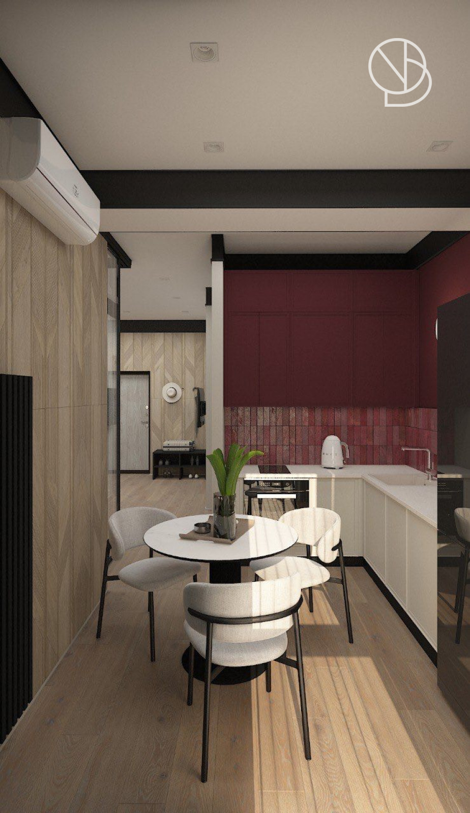 Кухня и столовая зона