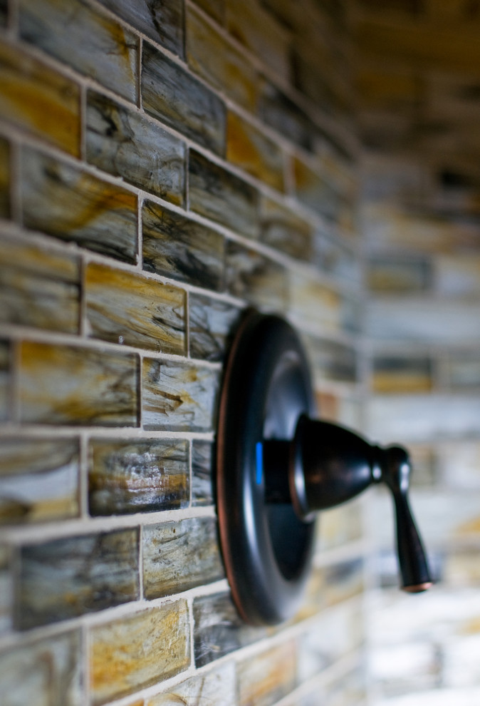 Inspiration for a transitional bathroom remodel in Phoenix