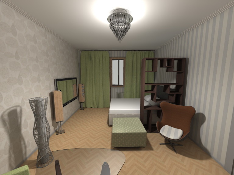 Однокомнатная квартира в Коньково