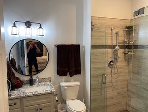 Interior Renovation With Bathroom and Kitchen