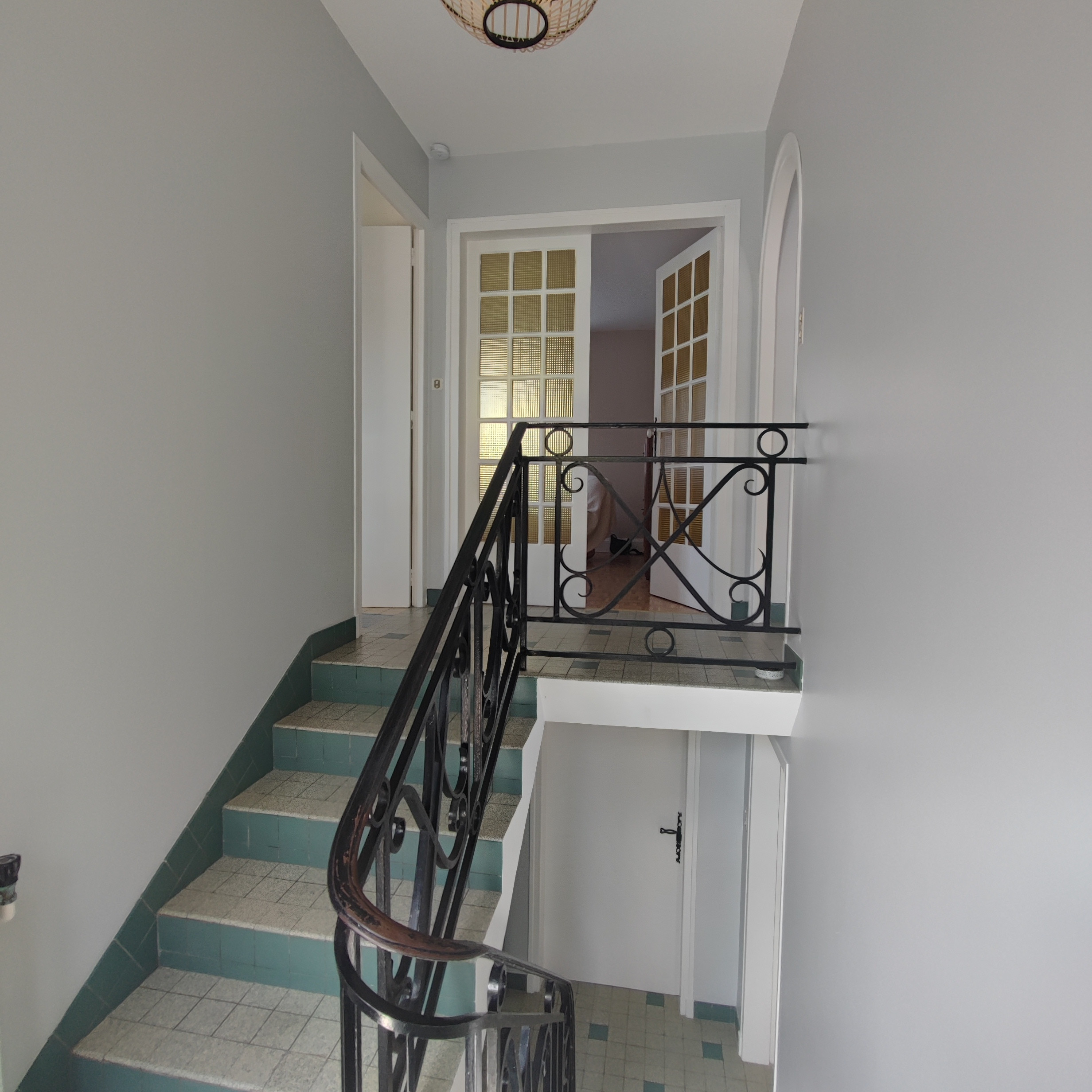 Entrée existante de la maison
