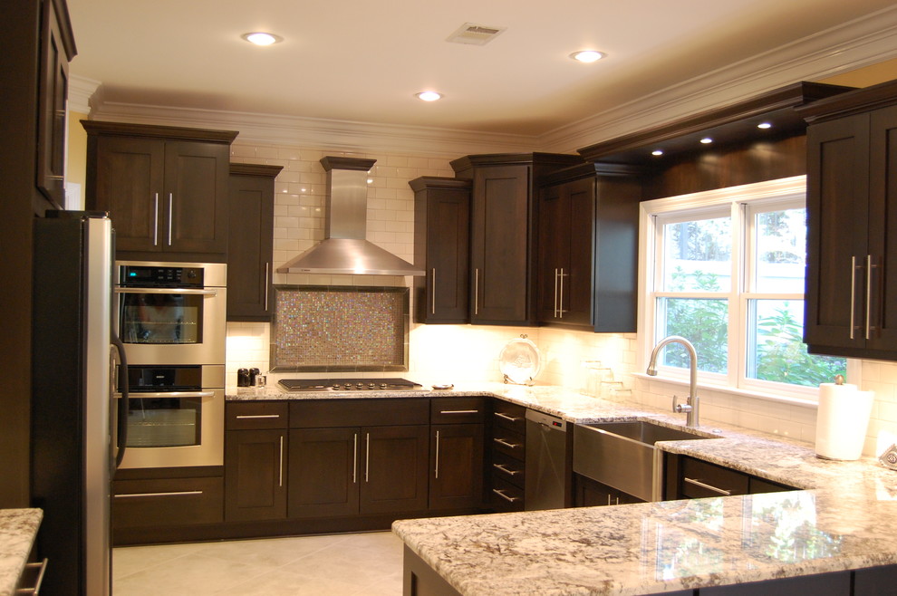 Inspiration for a transitional kitchen remodel in Atlanta