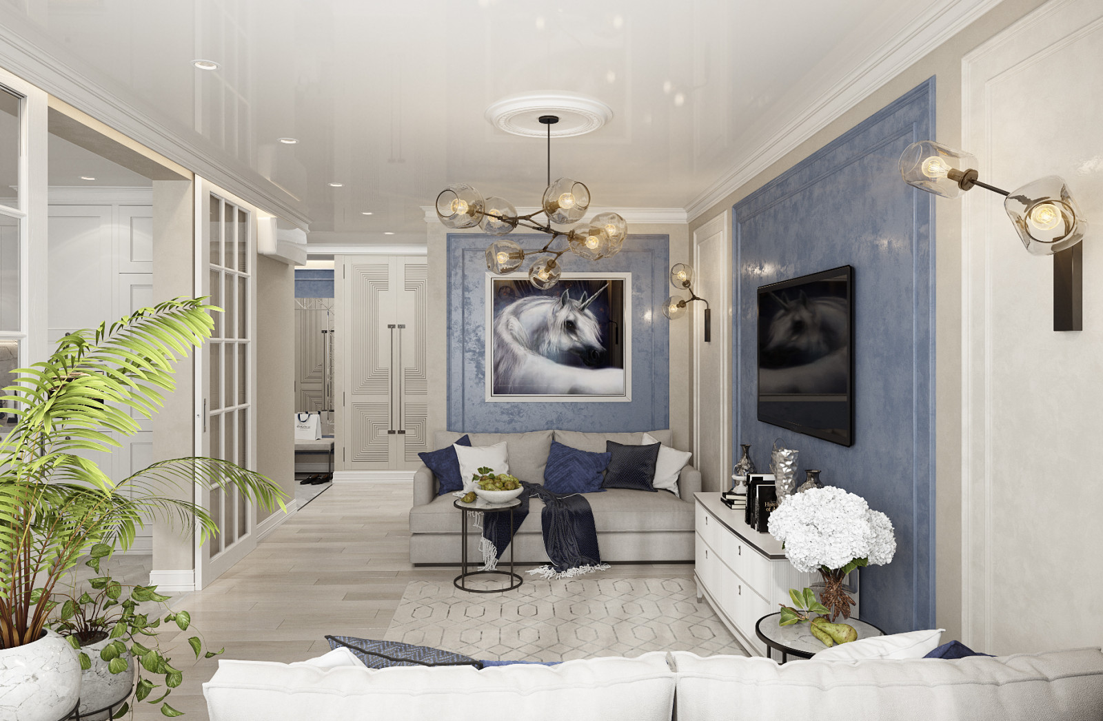 Кухня-гостиная