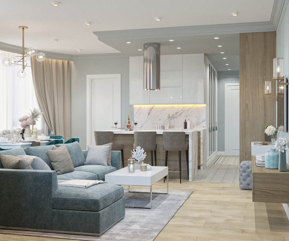 Современная классика в ЖК "Чемпион-парк"