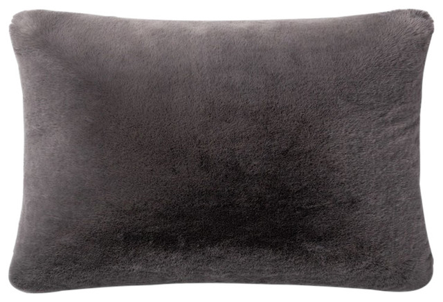 Loloi Decorative Throw Pillow Cover With Down Charcoal 13 X21