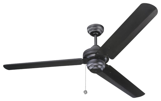 Monte Carlo Fan Company 54 Studio Fan Matte Black